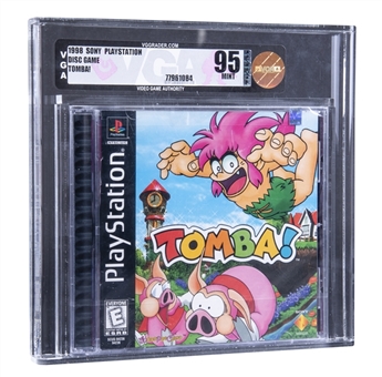 1998 PS1 Playstation (USA) "Tomba!" Sealed Video Game - VGA MINT 95